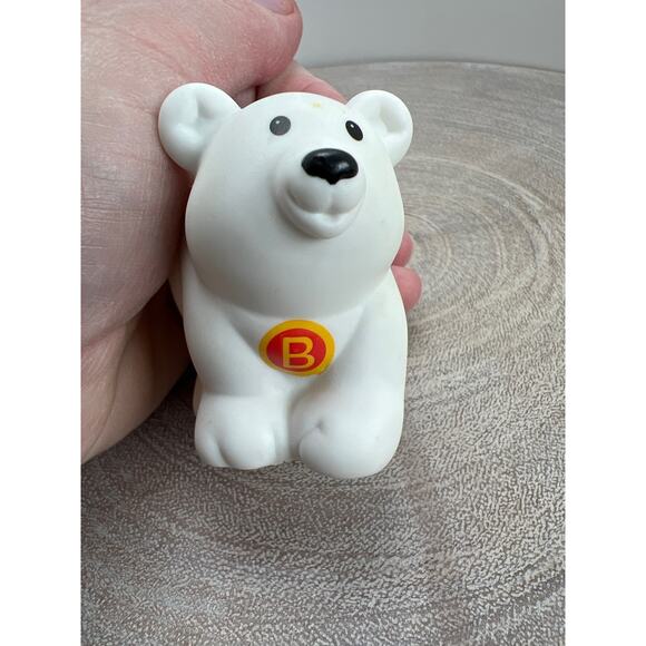 Polar Bear (B) Alphabet Replacement 2004 Zoo Fisher-Price Little People - Picture 2 of 6